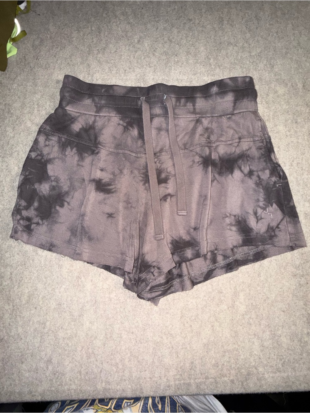 JoyLab Tie-Dye Athletic Lounge Shorts - Gray - Picture 2 of 7